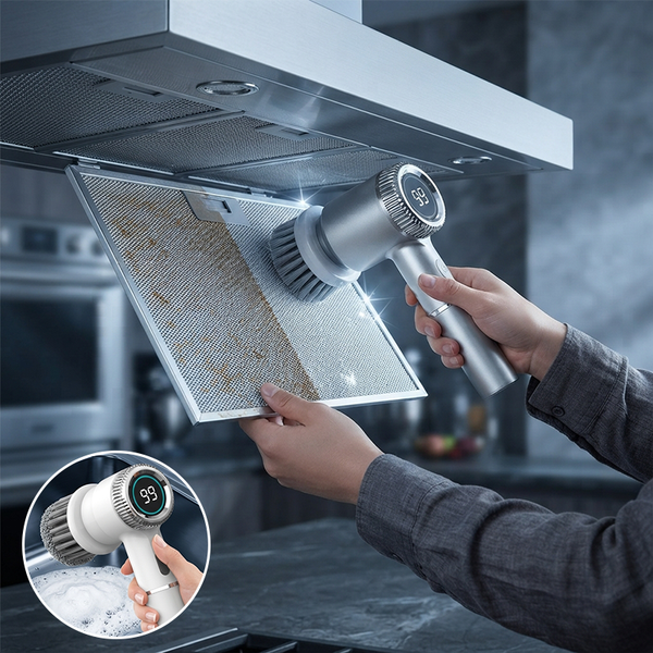 Sakerplus® Smart Cordless Power Scrubber