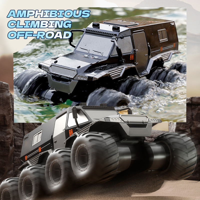 Saker Amphibious 8-Wheel Off-Road Remote Control Car