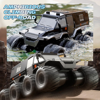 Saker Amphibious 8-Wheel Off-Road Remote Control Car