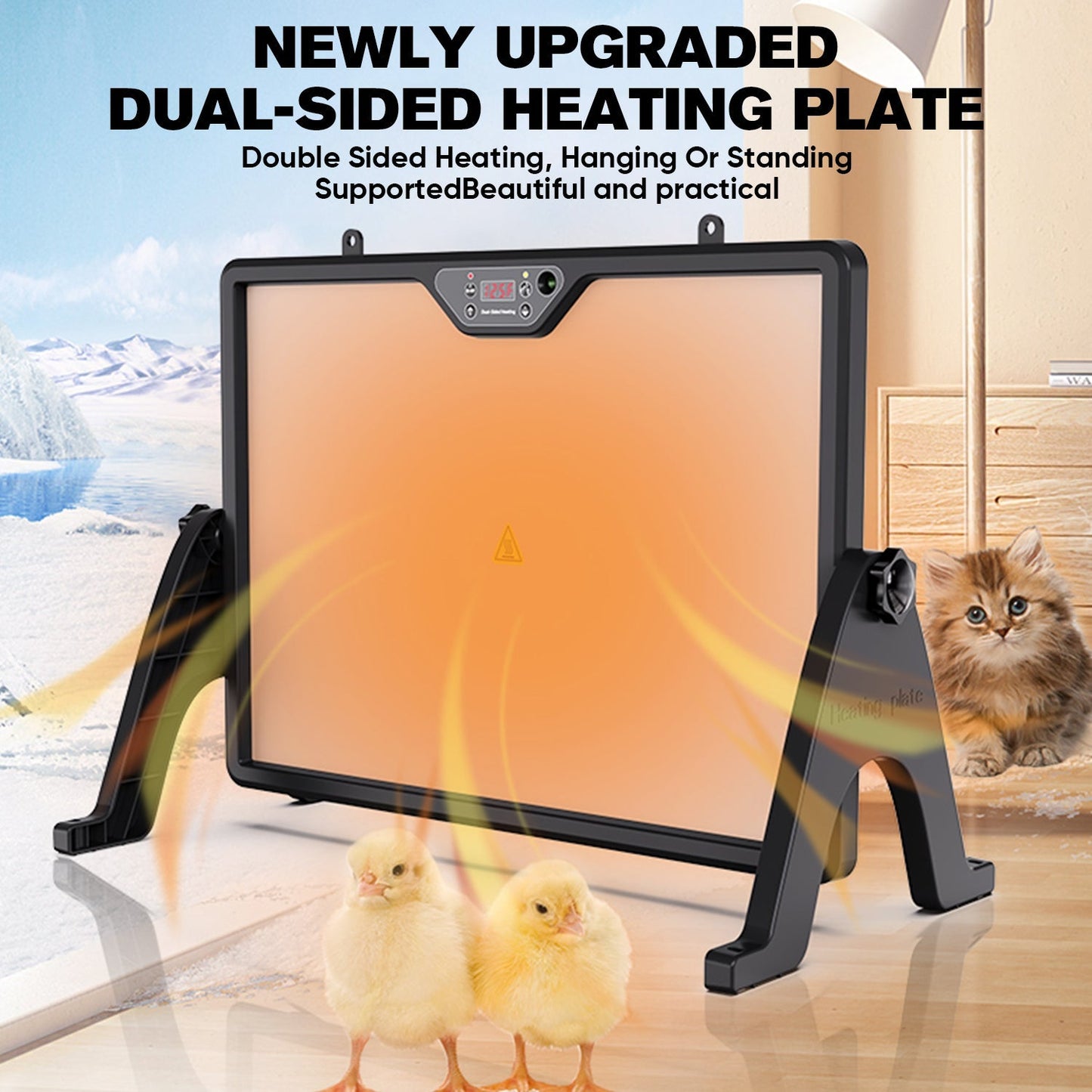 SAKER Remote Control Chicken Coop Heater