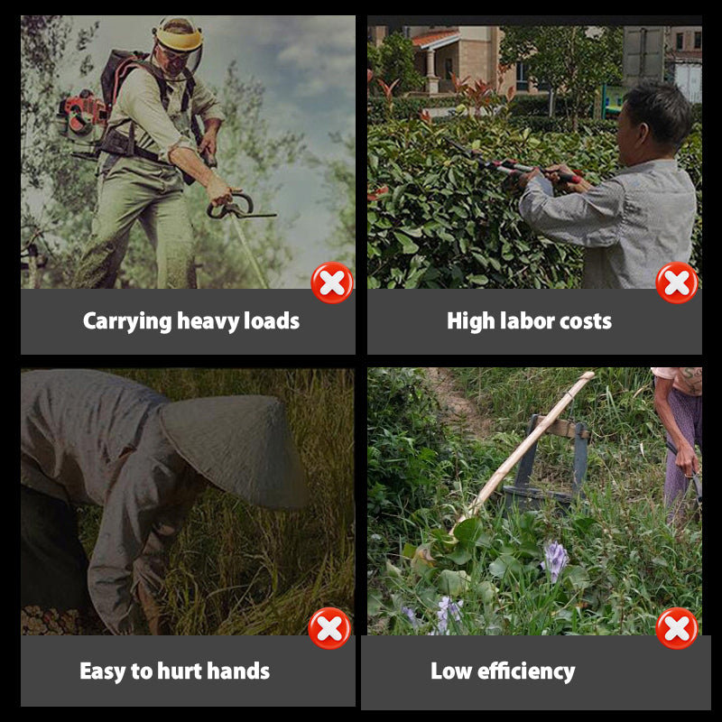 Sakerplus 3-in-1 Garden Trimmer with Batteries