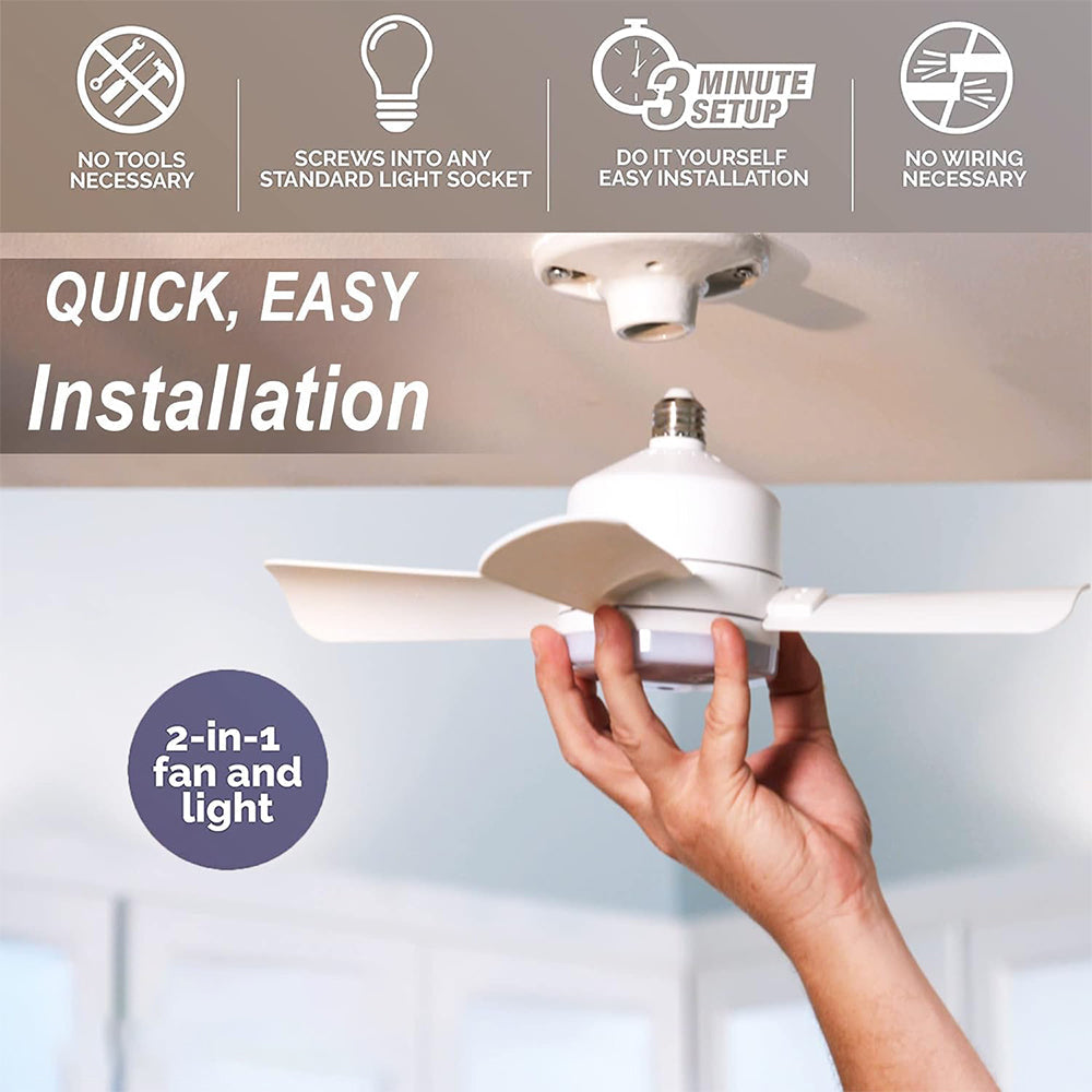 Sakerplus Socket Fan