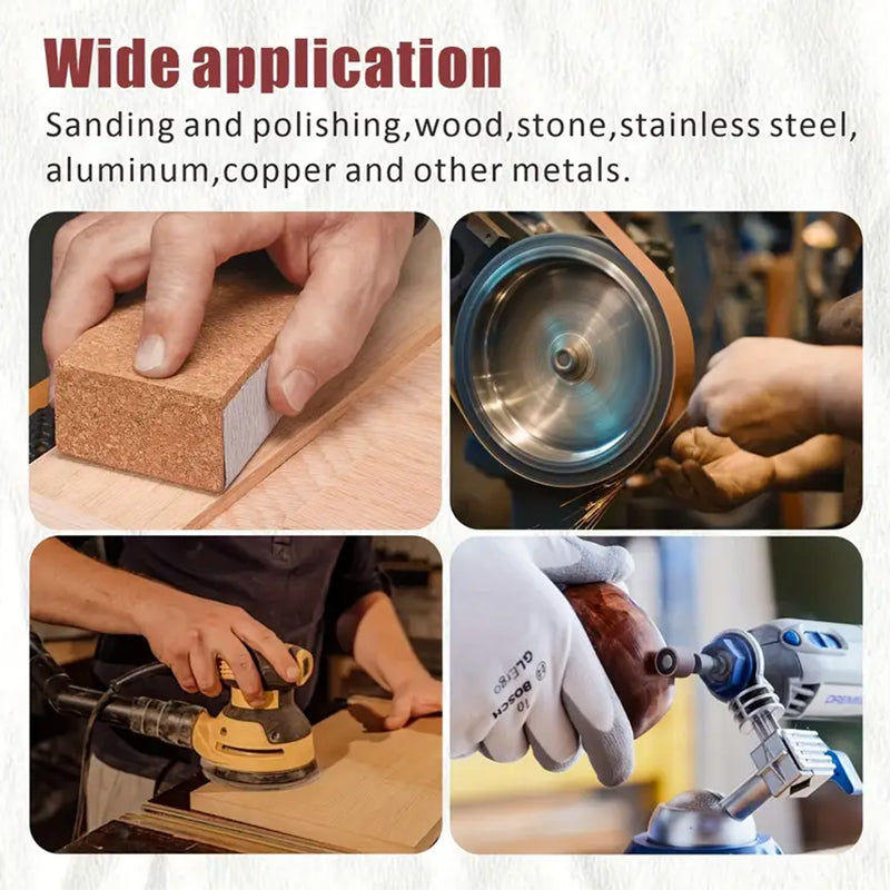 Sakerplus Assorted Grit Sandpaper Roll Set