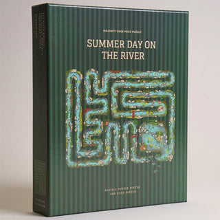 Sakerplus® Edgepiece Puzzle summer day on the river