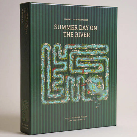 Sakerplus® Edgepiece Puzzle summer day on the river