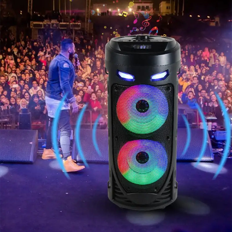 Sakerplus® Portable Bluetooth Speaker Karaoke Machine