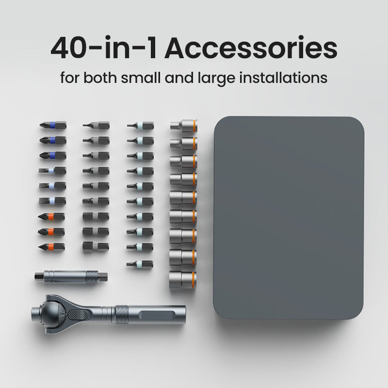 Sakerplus 40-in-1 Multi Bit Magnetic Drive Set