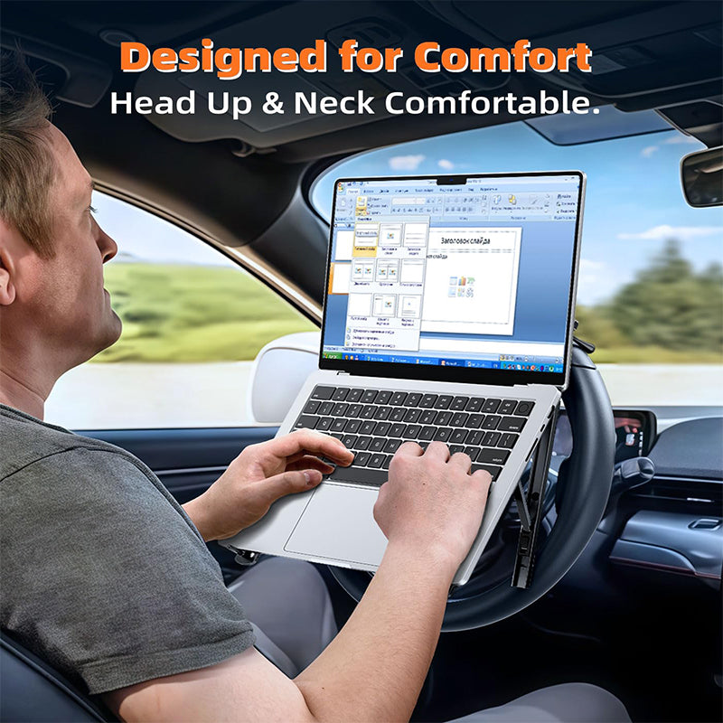 Sakerplus® Steering Wheel Tray Car Desk