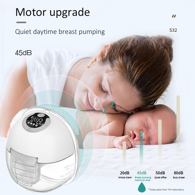 Sakerplus Hands Free Wearable Breast Pump Set