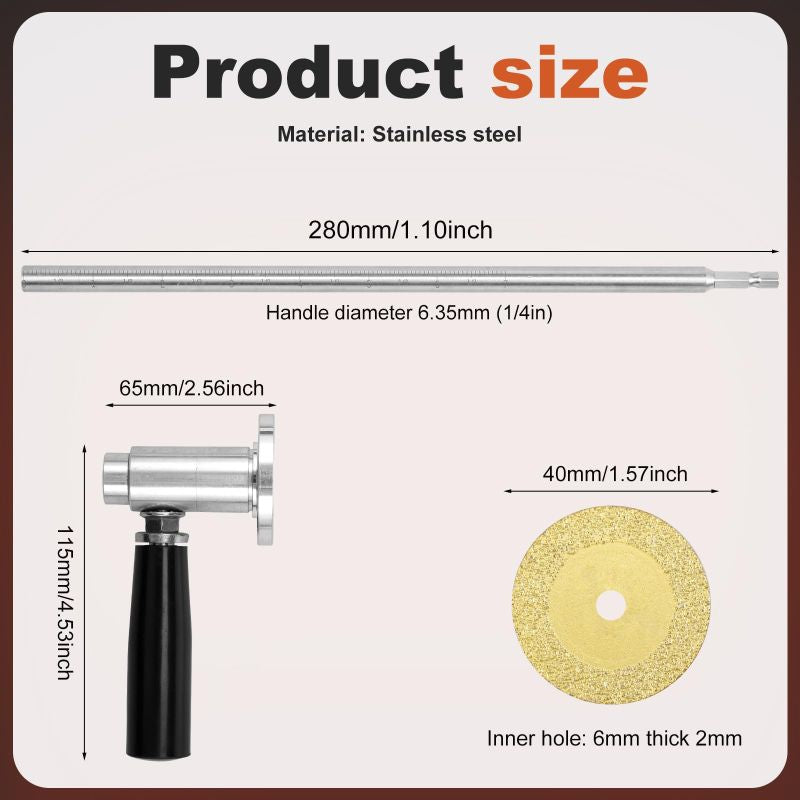 Sakerplus PVC Pipe Inside Cutter
