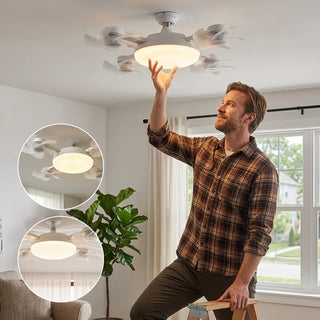 Sakerplus® Remote Control Ceiling Fan Light Bulb