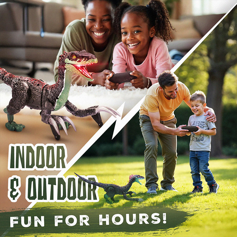 Sakerplus® Remote Control Dinosaur Toy With Spray