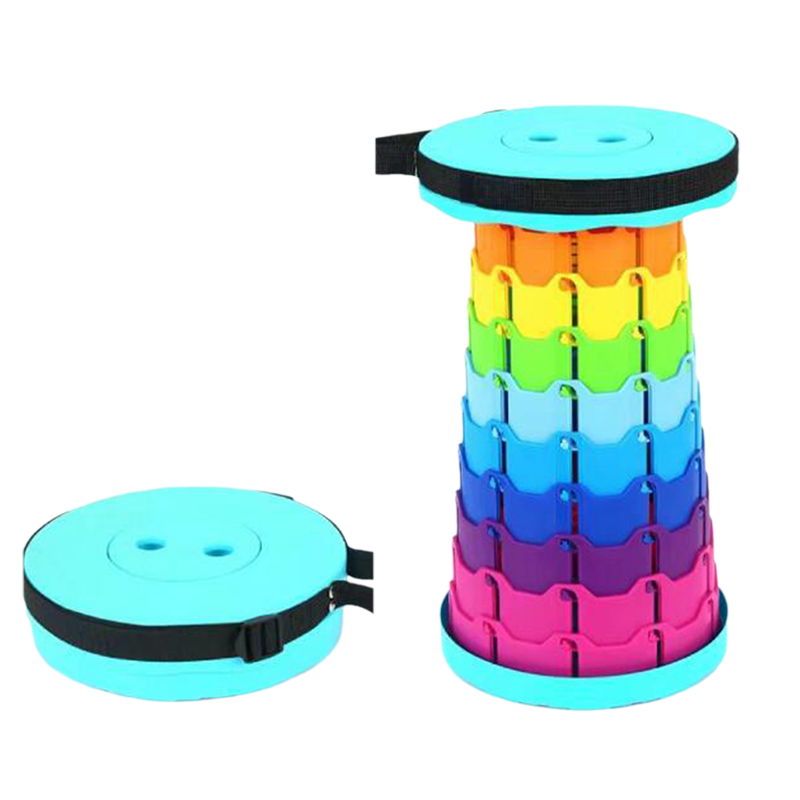 SAKER Upgraded Portable Collapsible Telescopic Stool