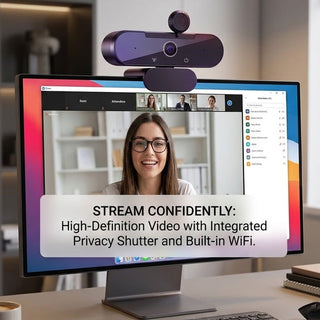 Sakerplus® Ultra HD 4K Webcam With Microphone