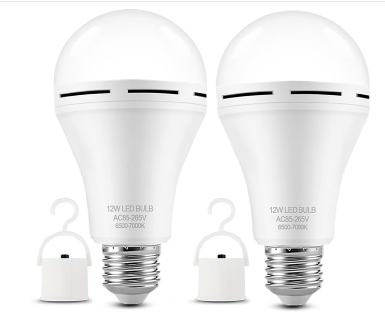 Sakerplus Emergency Rechargeable LED Light Bulbs