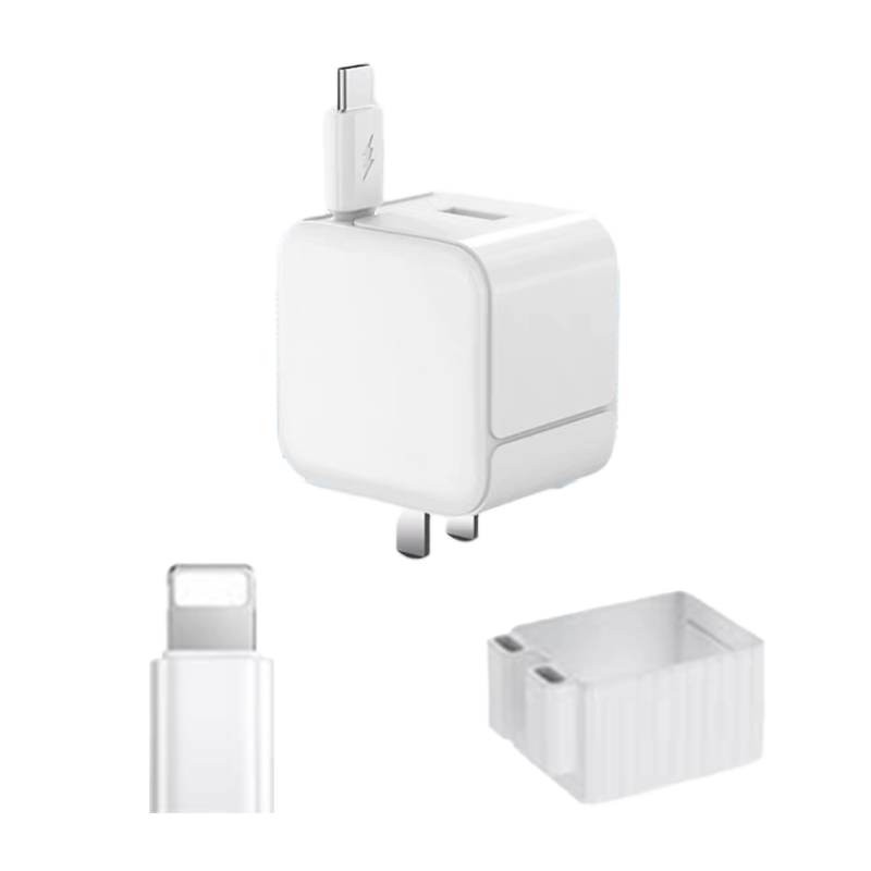 SAKER® Built-in Retractable Charging Cable