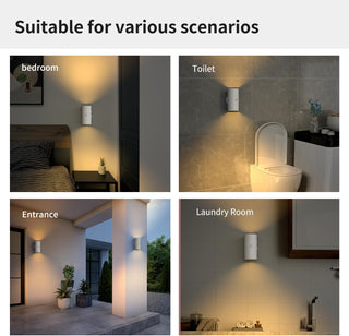 Sakerplus® Magnetic Rechargeable Color-Changing Sconce