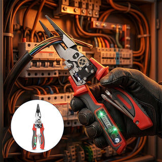 Sakerplus® Wire Stripping And Testing Pliers