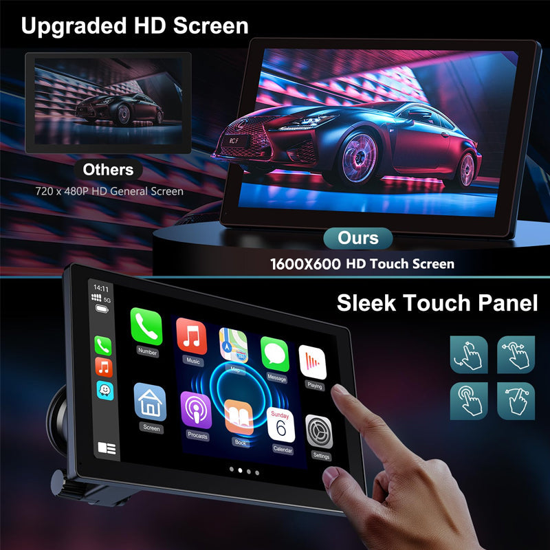 Saker Wireless CarPlay display screen