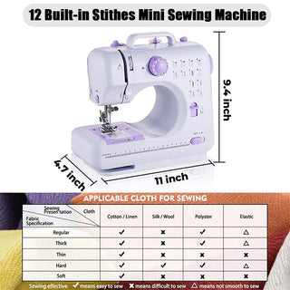 Sakerplus Portable Mini Electric Sewing Machine