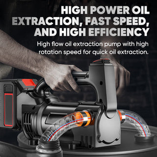 Sakerplus® Portable Fuel Transfer Pump Battery Powered