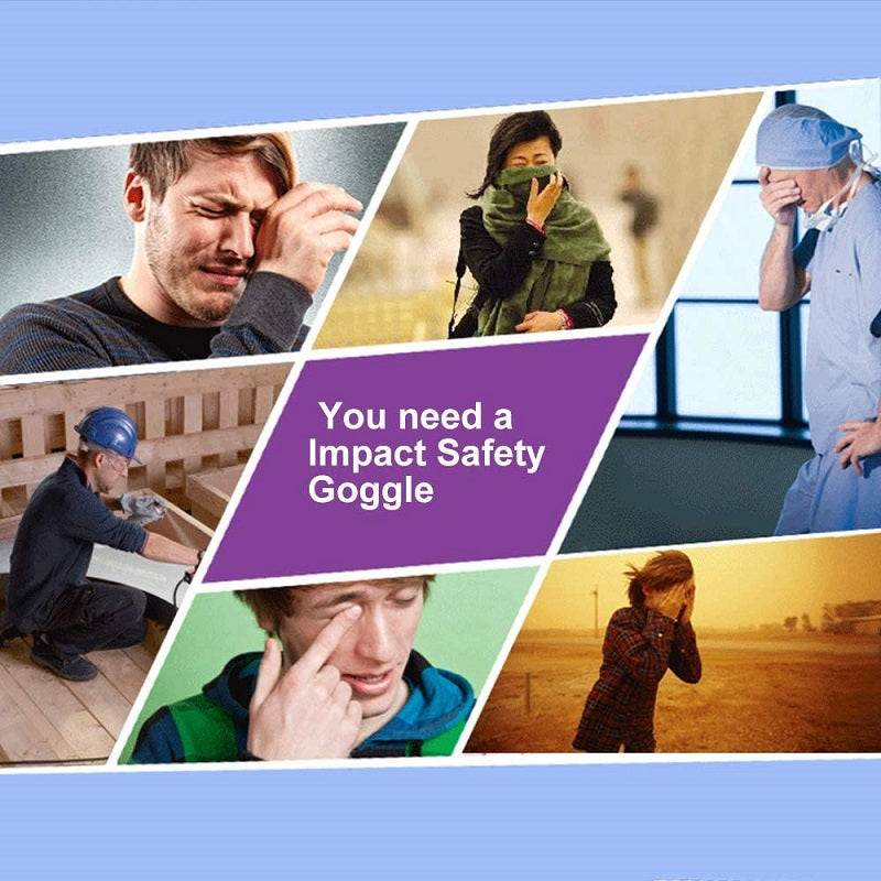 Saker Anti-Fog Safety Goggles