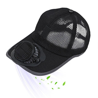 Sakerplus Solar Powered Cooling Fan Cap