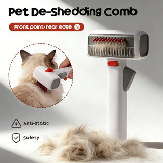 Sakerplus® Rotating Blade Pet Dematting Grooming Brush