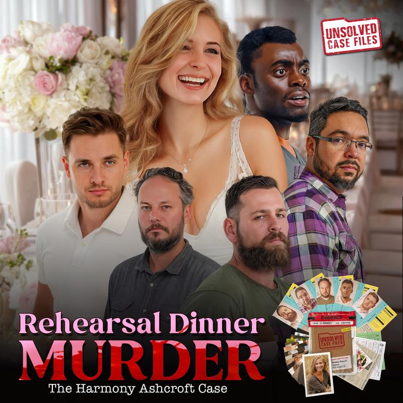 Sakerplus® Cold Case Murder Mystery Game