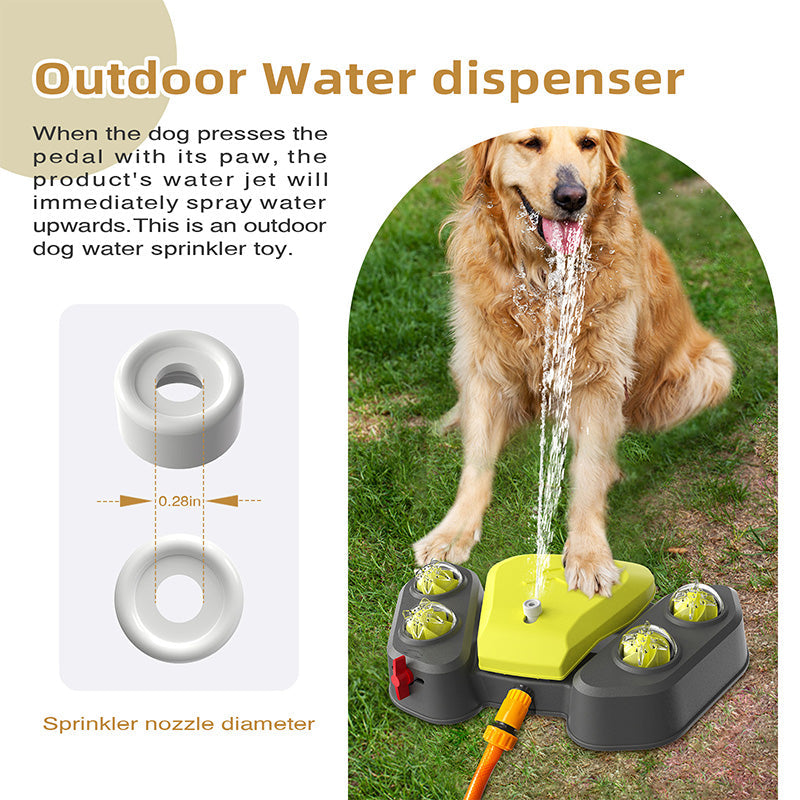 Sakerplus Outdoor Dog Water Dispenser