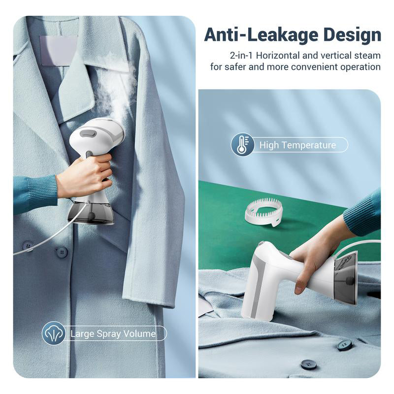 Sakerplus Handheld Travel Clothes Steamer