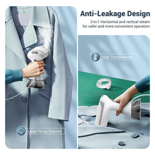 Sakerplus Handheld Travel Clothes Steamer