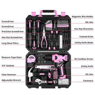 Sakerplus® Cordless Drill Tool Kit