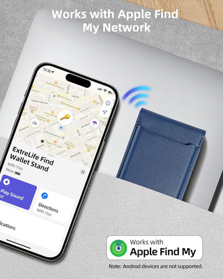 Sakerplus Magnetic Wallet With Adjustable Stand