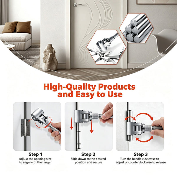 Sakerplus® 90 Degree Adjustable Hinge Wrench Tool