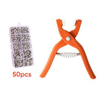 Sakerplus® Metal Snap Fastener Tool Set