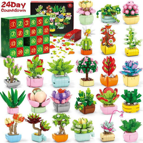 Sakerplus® Christmas Flower Bouquet Advent Calendar