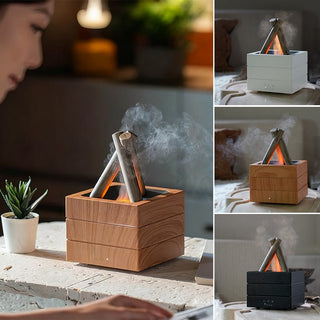 Sakerplus® Flame Effect Essential Oil Humidifier