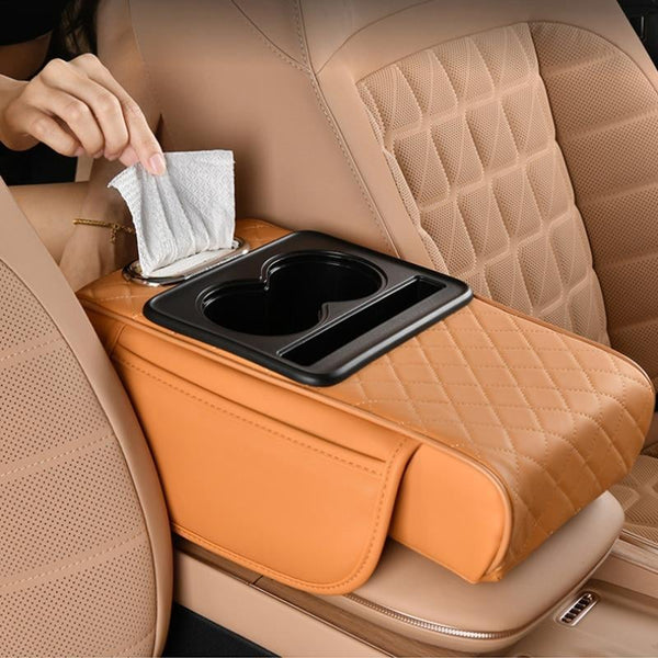 Sakerplus® Multifunctional car armrest box pad