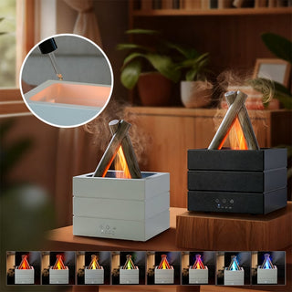 Sakerplus® Flame Effect Essential Oil Humidifier