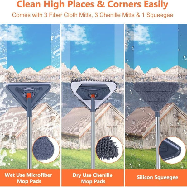 Sakerplus® Wall Mop Cleaner With Long Handle