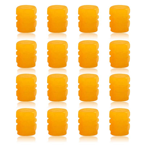 Sakerplus® Universal Fluorescent Tire Valve Caps (4 PCS/Set)