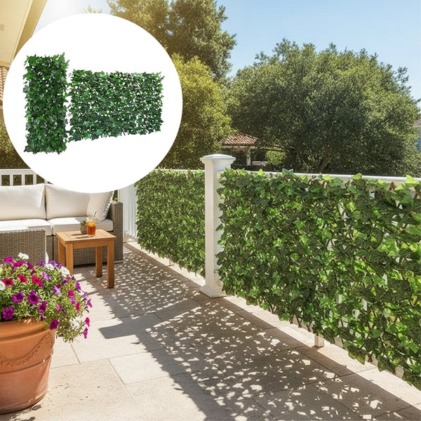 Sakerplus® Expandable Artificial Faux Ivy Privacy Fence