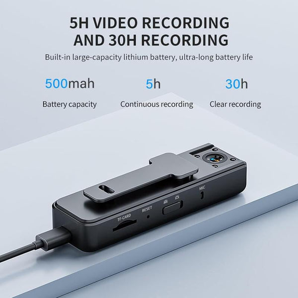 Sakerplus® Wireless Body Camera Camcorder