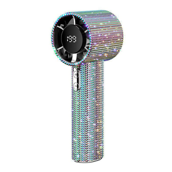 Sakerplus® Luxury Rechargeable Handheld Turbo Fan