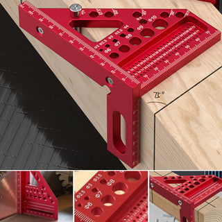 Sakerplus® 3D Multi-Purpose Carpenter's Triangle Square
