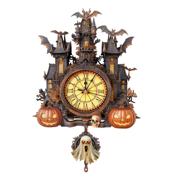 Sakerplus® Halloween 3D Puzzle Clock