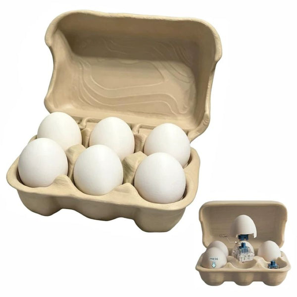 Sakerplus® Egg Carton Keyboard Clicker Fidget Toy