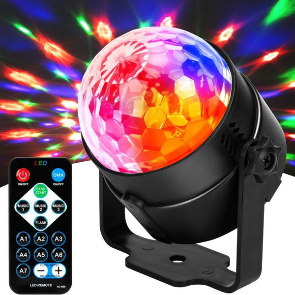Sakerplus® Remote Control Disco Party Light
