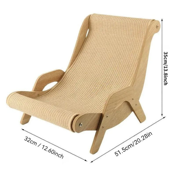 Sakerplus® Cat Scratch Board Lounge Chair
